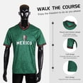 thumbnail image 5 of Camiseta de fútbol DIBEI México 2026 Copa Mundial talla M, 5 of 5