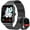Black, variant on Mingdaln Smart Watch fits for Android and Iphone, IP68 Waterproof, Suitable for Women Men 100+Sports Modes 1.85 inch Fitness Tracker, with Answer/Make Calls/Message Reminder, (Two watch straps)
