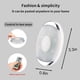 thumbnail image 4 of Bewildely RecabLeght 4000K, luz inalámbrica para armario, luz Led 3D para dormitorio, Sensor de movimiento, armario, cocina, lámpara de noche para Iluminación y accesorios Bewildely HA003394-00B, 4 of 6