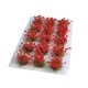 thumbnail image 5 of Césped artificial en miniatura para decoración de racimos de flores. Rojo, 5 of 9