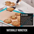 Gorilla Grip Non Stick Silicone Baking Mat Sheet, 2 Pack, Reusable
