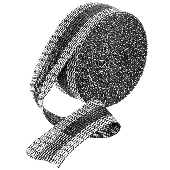 Iron On Hem Tape for Pants, 5.5Yards No Sew Washable Hemming Tape, Permanent Adhesive Fabric Strips for Clothes Curtains, Black