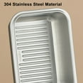 thumbnail image 3 of Leakproof Food Preservation Box With Lid, Fridge Food Storage Container, 304 Stainless Steel Refrigerator Cheese Case For Fruits Vegetables Meats, 3 of 8