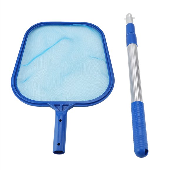 Filet de Piscine BOROCO avec Outil de Nettoyage de Bassin à Poteaux Télescopiques (3 * 35cm)