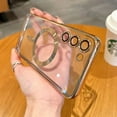 thumbnail image 1 of For Magsafe Plating Clear Magnetic Wireless Charge Case For Samsung Galaxy S22 S21 S20 FE S23 Note 20 Ultra Plus Soft TPU Cover Gold For Note 10, 1 of 6