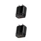 thumbnail image 4 of Inteprter Cargador USB Enchufe de carga rápida profesional Enchufes de carga resistentes a caídas Negro/enchufe de EE. UU. 2Conjunto, 4 of 6