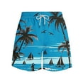 thumbnail image 5 of Jjayotai George Shorts Men Clearance Men's Swim Trunks Clearance, Beach Print Quick Dry Swimsuits, Board Shorts, Hawaiian Shorts, Shorts Men, 5 of 6