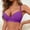Purple, variant on Women's Soft Wireless Lightly Lined Comfort Bra Everyday Underwear Full Coverage Padded Bras for Women Size E Bras for Women 2 Cup Push up Bra Bras for Women Light Sports Bras for Women One Shoulder