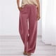 thumbnail image 1 of WILLBEST Pantalones Casuales de Mujer para Uso Diario: Pantalones Largos Versátiles Diseñados para Brindar Comodidad, Moda y Fácil Cuidado, Ideales para Combinar con Camisetas En Verano. Extra Grande, 1 of 4