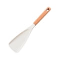 thumbnail image 2 of Silicone Spatula with Wooden Handle | Heat Resistant Nonstick Kitchen Turner for Cooking Baking | Food Grade Silicone Spatula for Flipping Stirring Scraping | Practical Beech Wood Handle | 1 Pack, 2 of 6