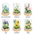 thumbnail image 4 of DIY Bouquet Immortal Flower Assembled Granular Building Block Model Toy Children‘S Girl Gift, 4 of 10