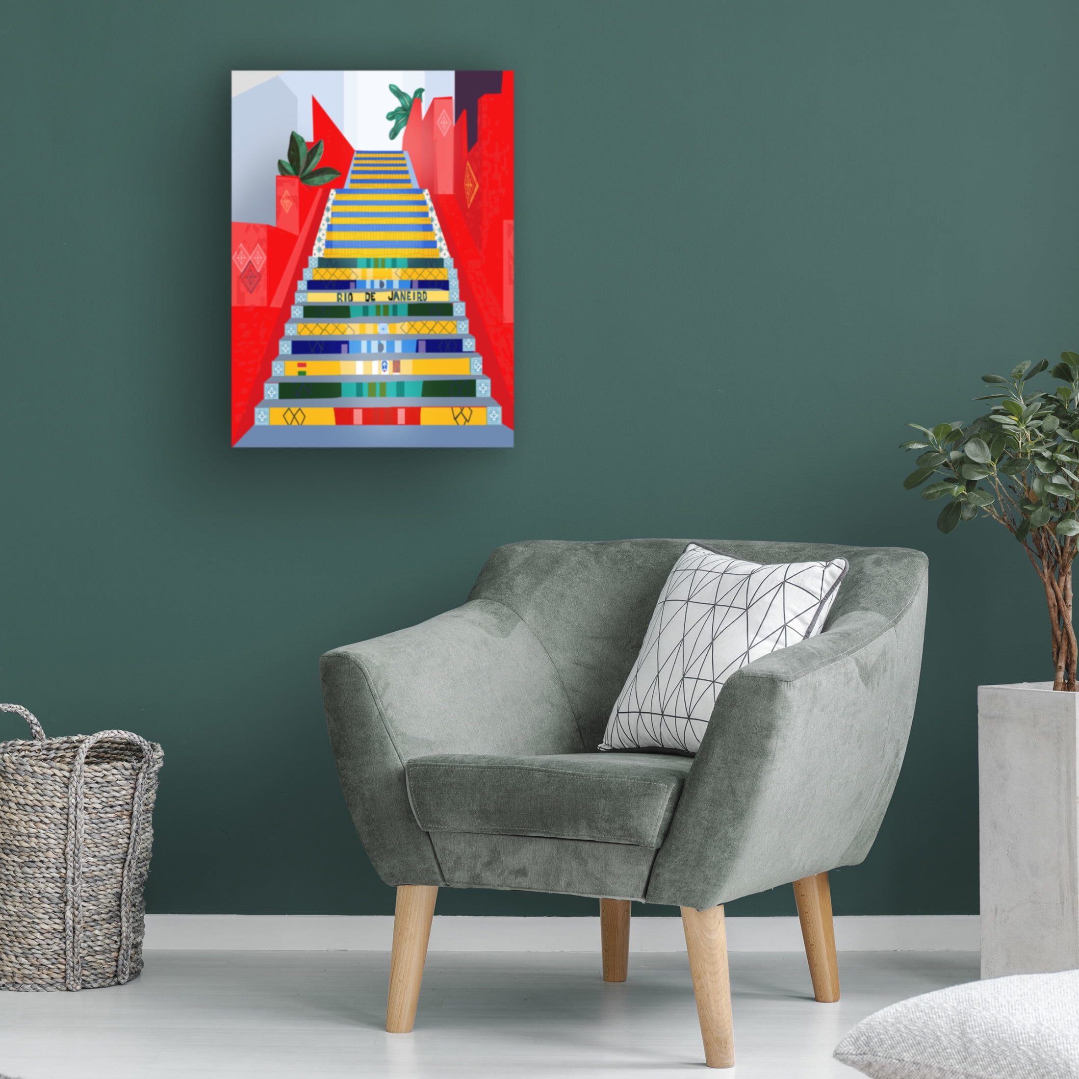 Trademark Fine Art Petra Lizde Rio de Janeiro Canvas Wall Art