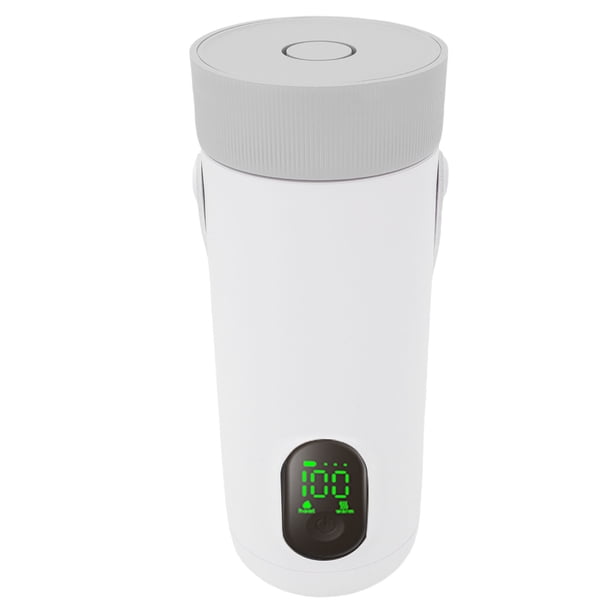 Hervidor Eléctrico De Viaje, Recargable, Inalámbrico, Portátil, Pequeño, Mini Hervidor De Café, Calentador De Leche Con De 350ML Para Coche