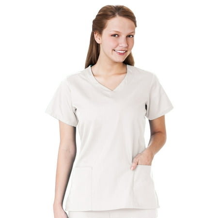 - Fundamentals F3 By White Swan Overlap V-Neck Scrub Top