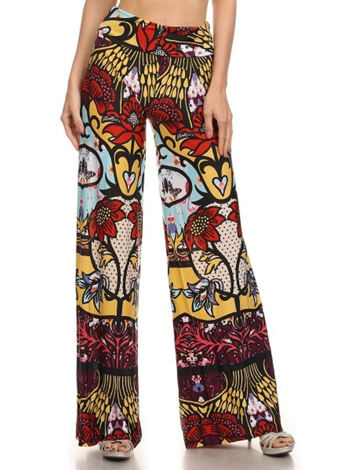 Fold Over Wide Leg Pants