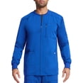 thumbnail image 4 of Scrubstar Men's Ultimate Stretch Antimicrobial Fabric Technology Zip Front Scrub Jacket WD318A, 4 of 7