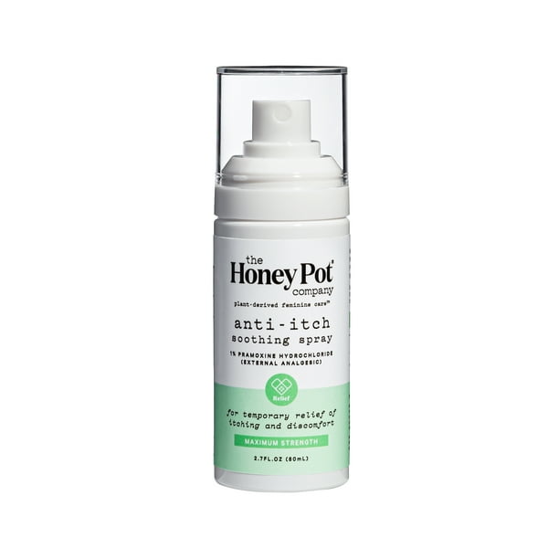 The Honey Pot Company, Feminine AntiItch Spray, 1 Pramoxine