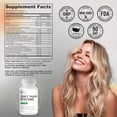 thumbnail image 2 of DR Vitamin Solutions Gray Hair Rescind Hair Vitamins Capsules, Hair Supplements with Catalase, 60 Count, 2 of 9