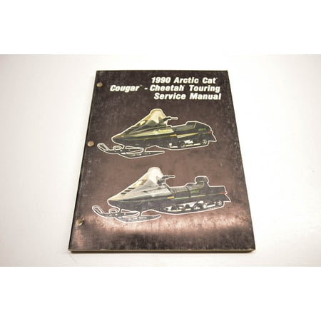 Car Service Manual - Arctic Cat 2254-575 1990 Cougar Cheetah Touring Service Manual QTY 1