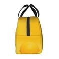 thumbnail image 4 of Lsque Yellow Lemon Pattern Lunch Bag Women/Men Insulated Lunch Box,Small Leakproof Cooler Food Lunch Containers Reusable High Capacity Lunch Tote Bags, 4 of 8