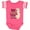 Football Pink and White, variant on Inktastic This Llama Doesn't Want Your Drama Cute Llama Boys or Girls Baby Bodysuit