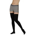 thumbnail image 1 of Juzo 2002 Soft Open Toe Thigh Highs w/Silicone Band Border - 30-40 mmHg Short, 1 of 2