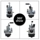 thumbnail image 2 of Motorcycle Carburetor Phbg 17.5mm As Carburetor With Grey Oil Pan For Yamaha Zuma Dio Jog 50cc 90cc Rg50 Bws100, 2 of 5