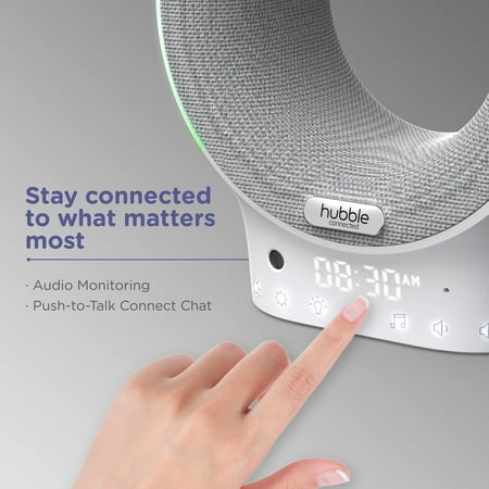 Hubble Eclipse+ Smart Wi-Fi Portable Audio Monitor and Soother Machine