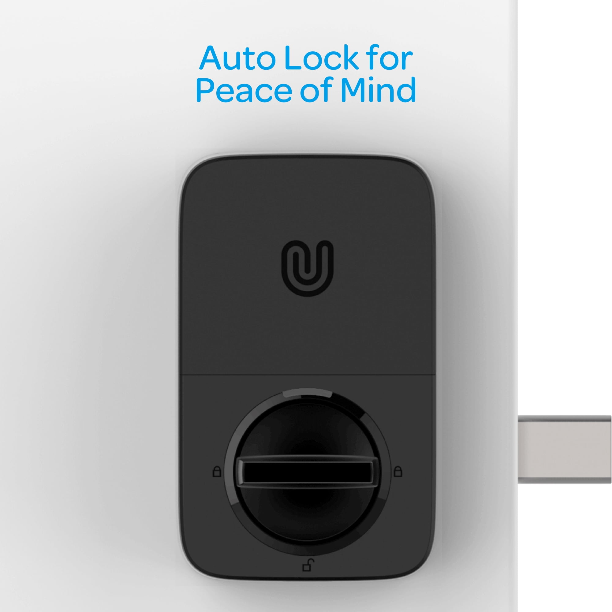 Ultraloq U-Bolt Smart Lock Satin Nickel 5-in-1 Keyless Entry Deadbolt with hardware