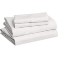 thumbnail image 4 of Mictong Extra Large Bed Sheet Set, Bed Sheet and Pillowcase Set, Soft Microfiber Bed Sheet, Solid Color Home Bed Sheet Set, Suitable for Hotel Bedroom Rooms, 4-piece Set, King Size, black, 4 of 4