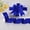 Cobalt Blue, variant on BVIEAKD Double Face Neon Green Satin Ribbon 1-1/2 Inch x 50 Yards, Gift Wrapping, Christmas, Valentine, Wedding & Crafts