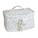 thumbnail image 1 of Bolsa de maquillaje, neceser, artículos esenciales de viaje, organizador de cosméticos estéticos para viajes. blanco, 1 of 9