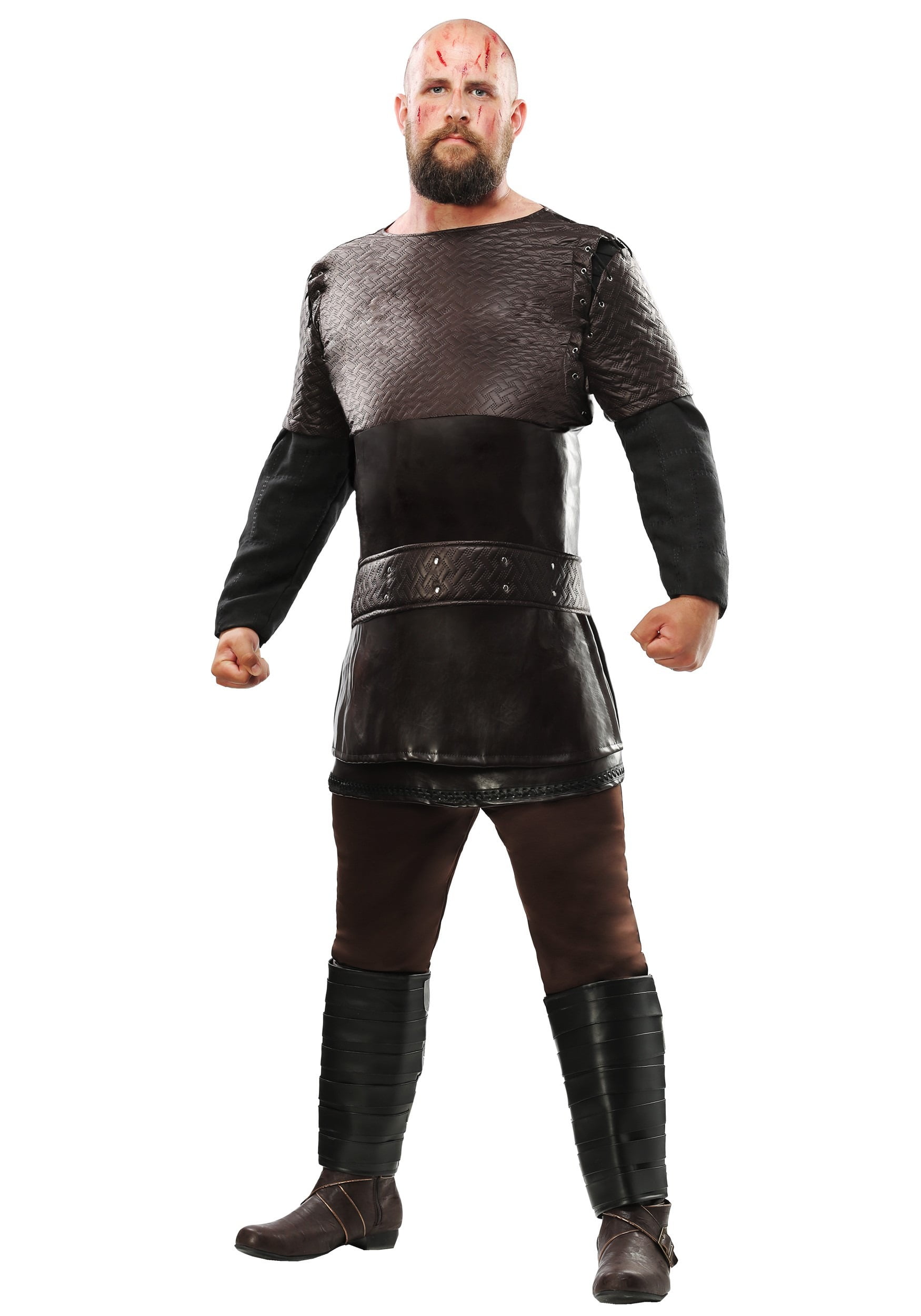 Vikings Cosplay Costume Ragnar Lothbrok Cosplay Suit for Men Halloween Costume