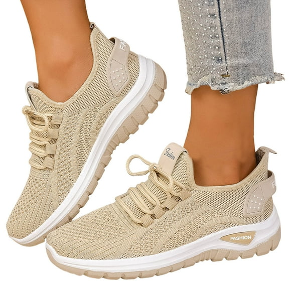 Running Shoes for Women 2025 2026 Breatable Comfortable Orthopedic Walking Training Non Slip Work Sneakers