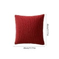 thumbnail image 3 of Funda de Cojín de Pana Cuadrada, Cubrecama Decorativo Suave con Cremallera Oculta, 45x45 cm, para Sofás, Salas, Dormitorios, Terrazas y Balcones, 3 of 6