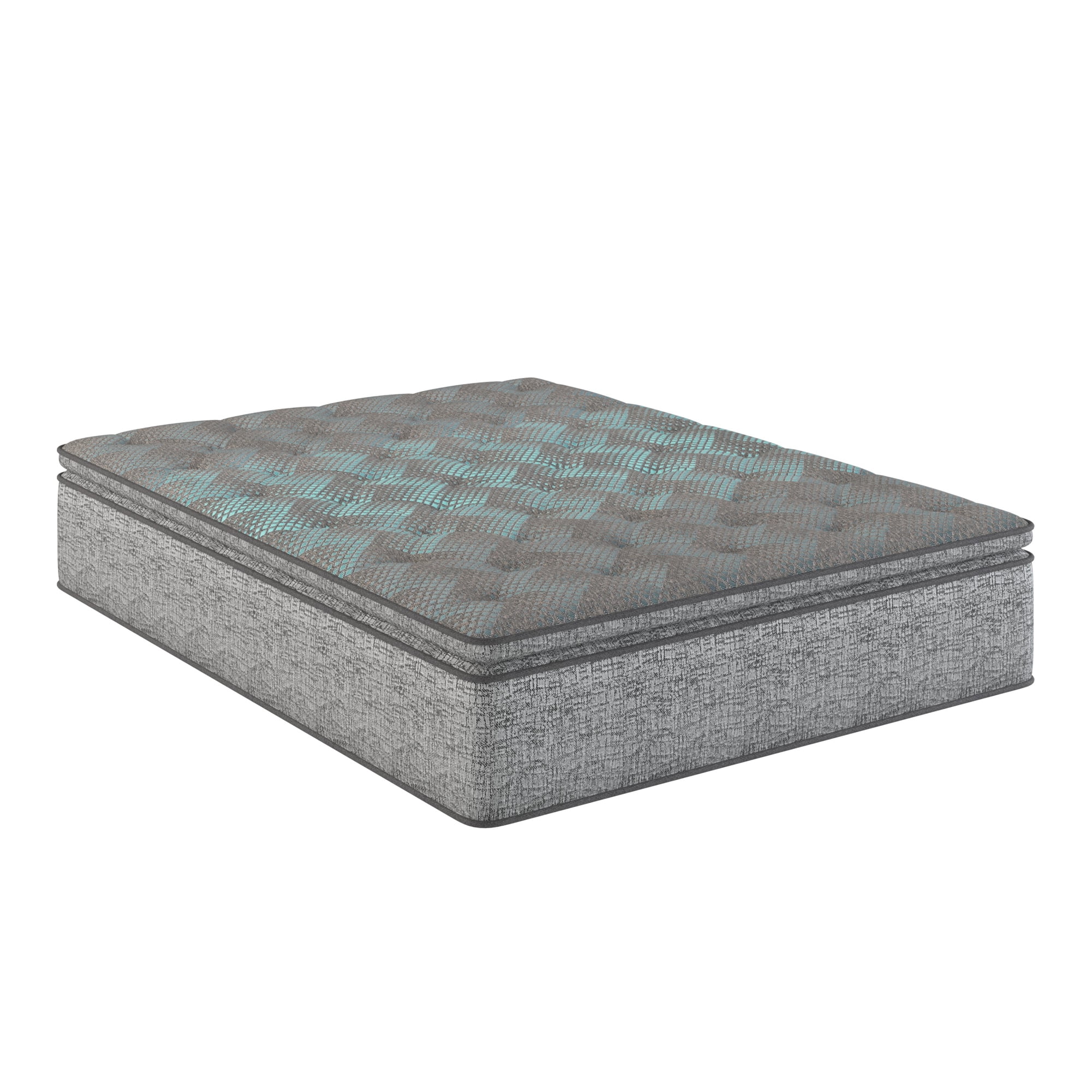 Restonic Comfort Care 10" Hybrid, Euro Top, Individual Pocketed Coil Mattress , Plush Comfort, King