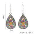 thumbnail image 5 of Colección Temperamento Personalidad Colorido Étnico Estilo bohemio Plata Aguja Damas Chica Regalo Día de San Valentín Cumpleaños Día de la madre, 5 of 5