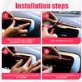 thumbnail image 4 of Guardoinrt 20pcs PVC Cars Interior With Universal Car Air Conditioner Outlet Decor Sticker Easy To Stick silver, 4 of 6