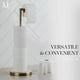 thumbnail image 2 of Luxury Brushed Gold Toilet Paper Holder for Stand Bathroom Sets Toilet Paper Storage, 2 of 5