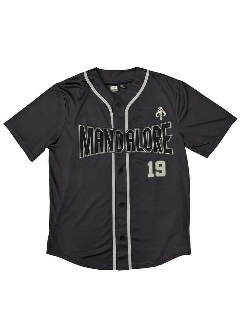 Star Wars, Men's & Big Men's Button-Up Graphic Jersey, Mandalorian