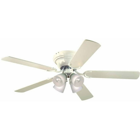Westinghouse 7871500 52" White 5-Blade Reversible Ceiling Fan with Lights