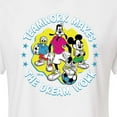 thumbnail image 3 of Disney - Teamwork Group  - Juniors Cropped Cotton Blend T-Shirt, 3 of 5