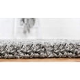 thumbnail image 2 of Unique Loom 3139390 Tribal Moroccan Nomad Plush Area Rug, 8 x 10 Feet, Gray/Ivory, 2 of 5