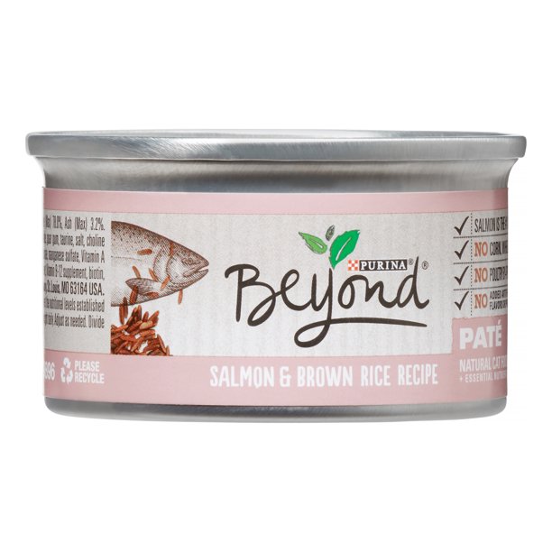 Purina Beyond Salmon & Brown Rice Recipe Wet Cat Food, 3 oz Walmart