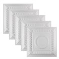 thumbnail image 1 of Great Lakes Tin Cleveland Matte White 2ft x 2ft Lay In Ceiling Tiles (5 Pack), 1 of 6