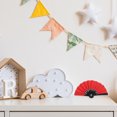 thumbnail image 4 of Mini Paper Fans Props Mini House Paper Fans Decoration Photography Props, 4 of 8