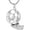 Silver, variant on Cremation Necklace For Ashes Stainless Steel Soccer Necklace In Memory of Loss Teammate Ashes Holder Keepsake Cremation Jewelry Pendant for Football Fans