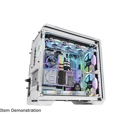 Thermaltake - View 51 Tempered Glass ARGB Full Tower Case - White