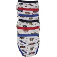 thumbnail image 2 of ToBeInStyle Boy's Pack of 6 Seamless Boxer or Briefs - Fast Cars - Medium, 2 of 8