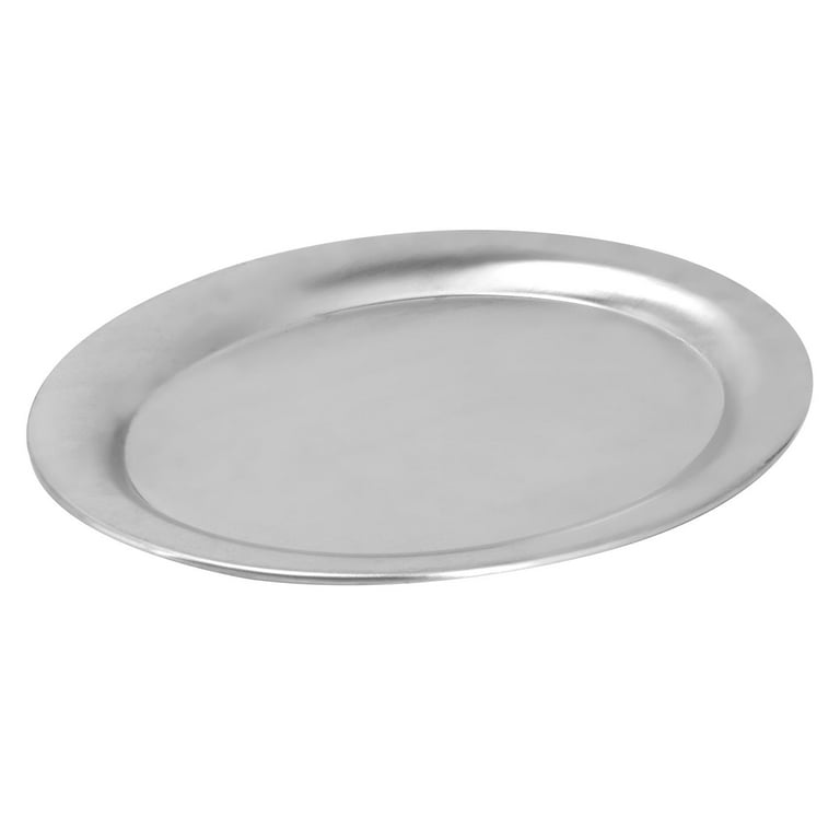 Stainless Steel Plate, Small Oval Food Dish Stainless Steel